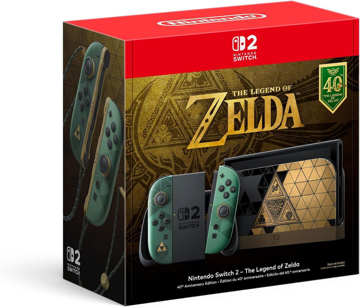 Nintendo Switch™ 2 –The Legend of Zelda™ – 40th Anniversary Edition